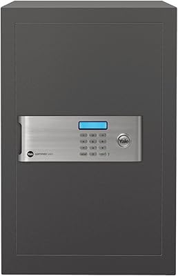 Yale Y-MS0000NFP YSM/520/EG1 Reliable professional safe, 22 mm mobile locking screws, LCD screen, capacity of 49 L, wooden coal, L350.0 x H520.0 x L360.0 mm.. Your trusted marketplace, DIAYTAR NIGERIA offers extensive variety with delivery within 8 days.