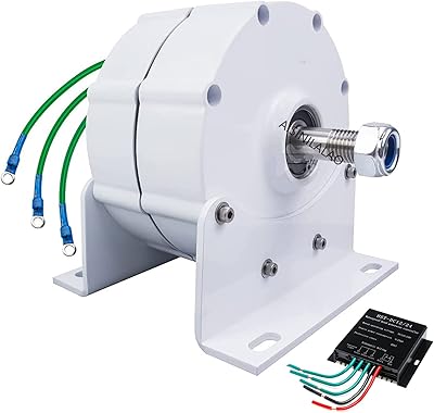 New wind turbine generator, permanent magnet generator without low -speed gear 10000W 12V 248V (with base and generator controller).. DIAYTAR NIGERIA: Where every Nigerian finds what they need at prices they can afford, delivered promptly.