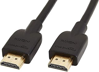 Amazonbasics high speed HDMI cable (last standard) 6 feet black.. DIAYTAR NIGERIA brings the marketplace home to you with affordable prices and delivery in 5-8 days.