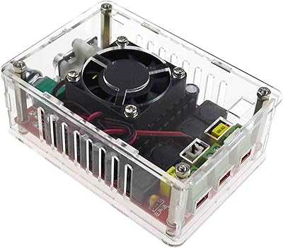 XH-A101 TDA7498 100W + 100W DC9-34V 24V High power digital amplifier card in case and fan amplifiers.. DIAYTAR NIGERIA: Where thousands of products meet affordable prices and reliable 5-8 day delivery.