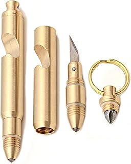 Castwave Can Open The Box Mini Multifunction Key Rogel with Decapsur, Removable keychain, Solid Brass-5 in 1 (OR).. Shop easy, pay less, get it fast — with DIAYTAR Nigeria.