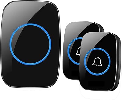 Wireless bell Alykdon waterproof bell kit distinguishes the front and rear doors.. DIAYTAR NIGERIA: Your trusted partner for affordable online shopping with reliable delivery timeframes.