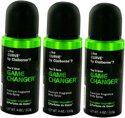 Scented body spray game change 4 oz (3) package.. DIAYTAR NIGERIA: Making quality products accessible to all Nigerians at affordable prices.
