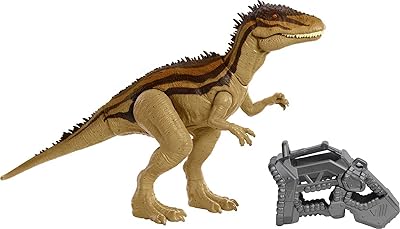 Jurassic World Carcharodontosaurus Mega Destroy Dinosaur Figure Gift Toy with mobile joints and function.. DIAYTAR NIGERIA: Connecting Nigerians with their needs through our affordable and diverse marketplace.