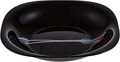 Black luminarc porcelain plates.. Shop across categories at DIAYTAR NIGERIA and enjoy budget-friendly nationwide shipping in 5-8 days.