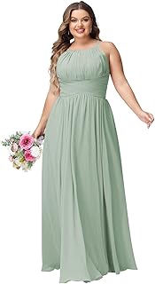 Large -sized bridesmaid dresses with pockets, bare back in silk muslin, pleated line, long formal dress.. DIAYTAR NIGERIA: Revolutionizing accessibility to quality products at budget-friendly prices across Nigeria.