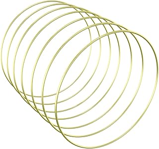 And Ron 3 Pieces Large Metal Rings 12 "Golden Crown for Christmas Festival Wedding Crafts to hang craftsmanship.. Your complete shopping solution, DIAYTAR NIGERIA offers extensive choice with competitive prices and delivery.
