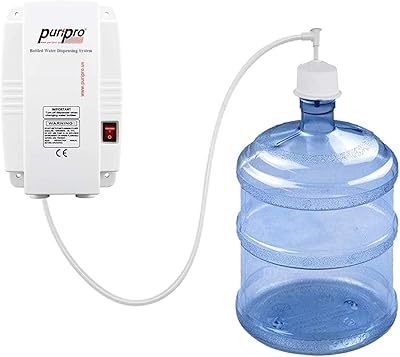 Purely pro Heavy 1.1 GPM pure water bottle distribution system, bottled water distribution pump to connect the water bottle in the refrigerator, ice, espresso and coffee maker.. DIAYTAR NIGERIA stands as your affordable shopping ally with nationwide delivery in just 5-8 days.