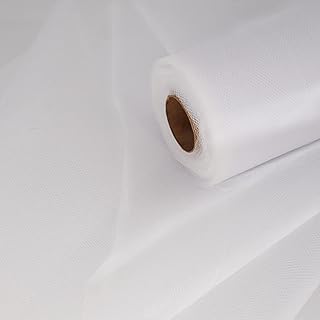 White tulle rollers 54 "x 20 m, tulle fabric for wedding party decoration, white tutu, baby gift reception table, birthday party supplies.. Your everyday shopping solution, DIAYTAR NIGERIA offers variety and value delivered within 8 days.