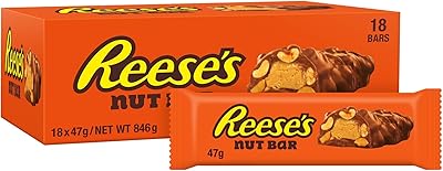 Chocolate bar with peanut butter and Reese's nuts, 18 × 47 g.. Be part of Nigeria’s most trusted online shopping experience — DIAYTAR Nigeria.