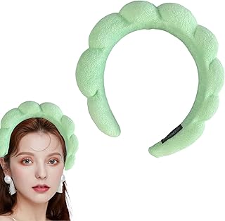 Eponge fabric banner for women adapted to washing the face, makeup removal, bath, skin care and hair accessories (green).. From tech gadgets to groceries, DIAYTAR Nigeria is your all-in-one online store. And the best part? Delivery happens fast — between 5 to 8 days.
