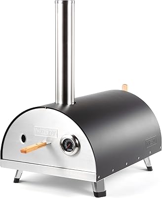 Pizza oven in wood fire - Outdoor pizza oven - Portable pizza oven - Garden pizza oven - hardwood pizza oven/pellets - includes a cover and a pallet oven.. Easy checkout, quick delivery — shop now on DIAYTAR Nigeria.