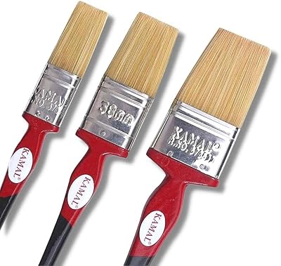Kamal flat brushes set (Wash) 3 with red and black handle.. Shop confidently with Nigeria's most trusted e-commerce platform, offering swift and affordable delivery.