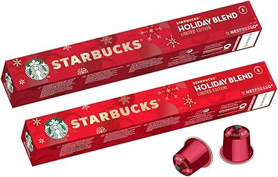Starbucks Holiday Blend Starbucks Coffee capsules with average Nespresso roasting, 57 g, package of 10.. DIAYTAR NIGERIA delivers on every promise with our affordable prices and nationwide delivery service.