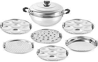 Waymor® versatile IDLI Cook in stainless steel with 6 -layer induction background, 2 idli | 1 mini idli | 2 Dhokla | 1 Patra | Momos | 4 in 1 | 11.25.. Get top brands at bottom prices, only on DIAYTAR Nigeria.