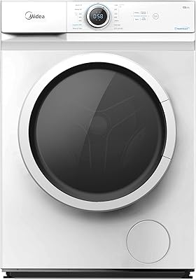 MIDEA 8 kg front loading washing machine with BLDC inverter engine, 1400 rpm, 15 programs, fully automatic washing machine with lunar dial, integrated digital control, integrated LED screen, several MF100W80BWGC temperatures.. Shop from anywhere in Nigeria with DIAYTAR's extensive selection and budget-friendly shipping options.