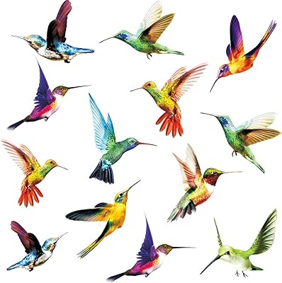 Wall sticker Bird Colibri Window Sticker Stickers Creative Decoration Decoration.. DIAYTAR NIGERIA: Nigeria's answer to affordable online shopping with reliable 5-8 day delivery guarantee.