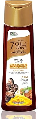 Emami mix 7 oils in a control oil for hair damage - Ricin, 200, 200 ml (1 pack).. Shop from anywhere in Nigeria and receive your DIAYTAR purchases at affordable prices within a week.