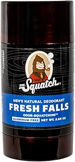 Natural deodorant Dr. Squatch for men - Deodorant without aluminum for men - Fresh Falls 75 ml (1) Fresh Falls pack.. Experience the convenience of boundless shopping with DIAYTAR NIGERIA's affordable platform and quick shipping.