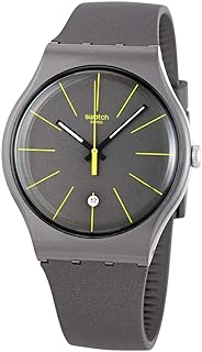 Charlie's Swatch watch for men's quartz with black dial suob404.. DIAYTAR NIGERIA transforms desires into deliveries with our affordable prices and dependable shipping.