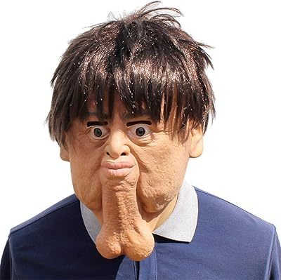 MOOBOM TEAD MASK LATEX with Double Menton Halloween Complete Head Mask Latex for Personalized Party Role Game - Orange Hair Adult Head Mask In Fantasy Rubber for Carnival Masquerade Festival Decor.. Discover why thousands choose DIAYTAR NIGERIA for affordable products delivered in less than a week.