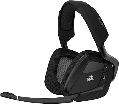 Corsair Elite Deluxe wireless game helmet with sound 7.1 of Void - Discord certified - works with PC, PlayStation 5 and PlayStation 4 - Carbon.. Looking for a deal? DIAYTAR Nigeria has thousands waiting for you.