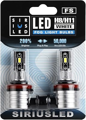 SIR EUS LED Super Bright FS H8 H11 LED bulb for car and truck, fog 6500K, high power white, ultra -light projector, set of 2.. Don’t wait weeks — DIAYTAR Nigeria delivers your order in just a few days.