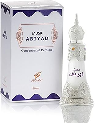 White musk scent for unisex, concentrated oil, 20 ml, by Afnan Perfumes.. Your one-click solution to affordable shopping, DIAYTAR NIGERIA delivers quality products nationwide.
