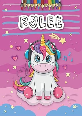 Rylee: personalized coloring book for Rylee | Theme: Unicorn | Birthday present for girl, girl ... | Ages: 4-8 years old | 25 unicorn patterns with the Rylee name, large A4 format (approx. 8.5 x 11 inches).. Shop with confidence at DIAYTAR NIGERIA, offering extensive product variety with nationwide delivery.