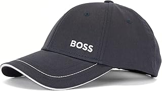 Boss cap for men CAP-1 in cotton threesome with contrasting logo.. DIAYTAR NIGERIA delivers affordability and convenience with every purchase, shipped within the week.
