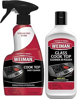 Weiman 10oz - 12oz Daily cleaning kit for ceramic stove - Robust glass stove cleaning kit for cleaning burnt food.. Looking for quality and speed? You’ll find both at DIAYTAR Nigeria.
