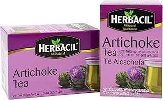 Tea with herbs artichokes, herbal tea, caffeine without caffeine, pack of 2 of 25 sachets of tea per box (50 sachets).. DIAYTAR NIGERIA: Bringing quality products to your doorstep at prices that won't break the bank.