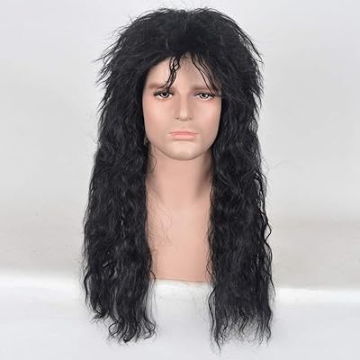 Long synthetic wig resistant to heat man or lady party - satin wicked - medium separation - long synthetic wig resistant to Brazilian football player party.. DIAYTAR NIGERIA: Where value meets variety with reliable nationwide delivery in under 8 days.