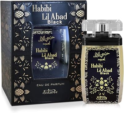 Nabil Perfumes Eau de Parfum Lil Abad Black for Unisex by Habibi - 100 ml.. Experience DIAYTAR NIGERIA, where extensive product variety meets pocket-friendly prices and reliable delivery.