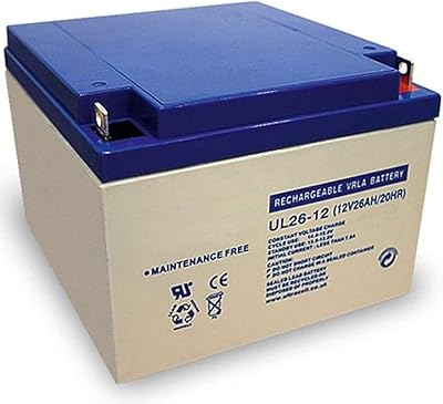 Ultracell Ul26-12 12v 26a/20h batteries.. DIAYTAR NIGERIA makes quality accessible to all with our affordable prices and quick delivery service.