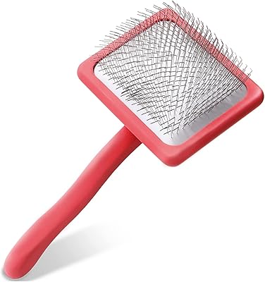 Professional Binafo pet brush, pet massage brush for pets, stainless steel pins, dog and cat detangling comb.. DIAYTAR NIGERIA: Where affordability meets variety in Nigeria's most comprehensive online marketplace.