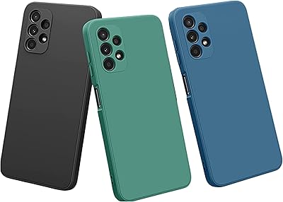 Silicone Silicone Silicone Mat Sarawaut 3 -room matt for Samsung A13 4G - Fine colored design and good handling (blue and green (3) ")").. Shop for everything you need at DIAYTAR NIGERIA, with budget-friendly prices and quick delivery.