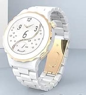 Hino tico Germani RW 15 intelligent watch, golden ceramics, with 3 bands.. Your complete shopping solution, DIAYTAR NIGERIA delivers variety and value within the week.