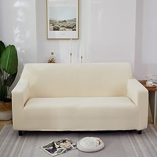 Universal covers very stretchy for sofa and two -seater armchair (ivory.. Your digital shopping companion, DIAYTAR NIGERIA offers exceptional value with delivery in less than 8 days.