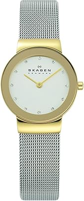 Frega's Steel Frega Steel Quartz Watch for Skagen's Woman.. DIAYTAR NIGERIA: Where shopping dreams come true with budget-friendly prices and nationwide shipping.