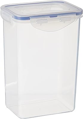 Rectangular hermetic rectangular food conservation container, plastic, columbia blue, 5.3 x 4 x 7.3 \ ".. DIAYTAR NIGERIA: Transforming online retail with affordable prices and consistent 5-8 day nationwide delivery.