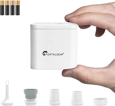 Gear Trubo flextail 2 mini portable electric air pump powered by mini battery air bag air inflator for inflatable mattresses, sleeping cushion, swimming ring, inflatable bags of pool pool.. DIAYTAR NIGERIA transforms online shopping with competitive prices and dependable nationwide delivery.