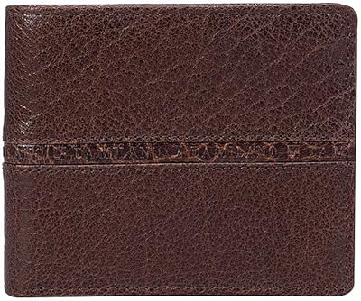 Men's brown leather wallet (MW-10042OL), brown, one size.. Shop confidently on DIAYTAR Nigeria — everything you need, delivered quickly.