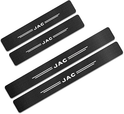 4 pieces of car door threshold stickers for jack raven j3 j2 s5 a5 j5 j6 j4 vapor s2 t8 carbon carbon carbon accessories.. DIAYTAR NIGERIA: Making quality products accessible to all Nigerians at affordable prices.