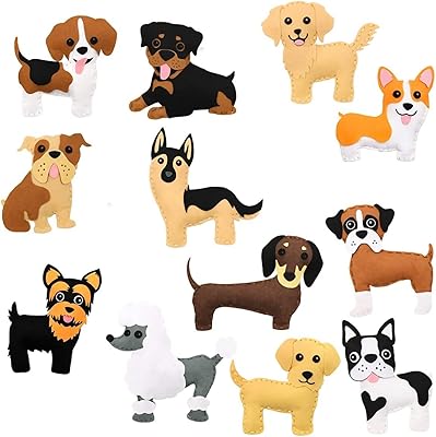 DIY sewing kit, sewing and knitting kit for puppies, sewing educational for children's bedrooms, plush animals for dogs, fun sewing kit for girls and boys.. Find everything you need at prices you'll love with DIAYTAR NIGERIA's comprehensive e-commerce platform.