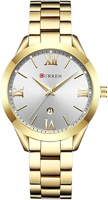 Relaxed watch for women, analog, stainless steel - 9007.. Shop without limits at DIAYTAR NIGERIA and receive your purchases at budget prices within the week.