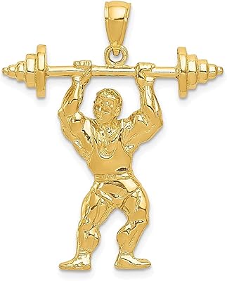 Ice Carats Collar with charms in 14 carat yellow gold in shape for men, light fine sports jewelry, gift for father man to hide.. DIAYTAR NIGERIA: Making quality products accessible to all Nigerians at affordable prices.