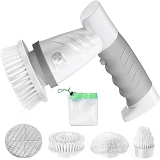 SPPHE Wireless Electric Wireless Bathroom Cleaning Brush with 4.. DIAYTAR NIGERIA: Bringing the marketplace to every Nigerian with affordable prices and quick delivery.