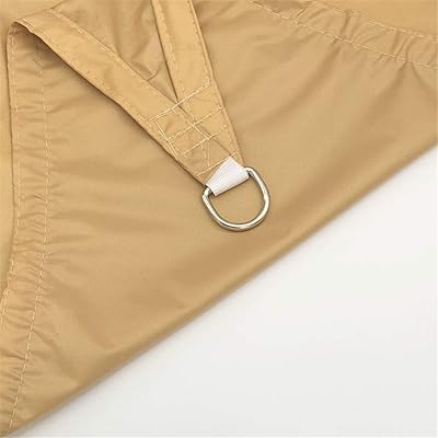 Rectangular sun visor sunglasses, outdoor sun visor for garden porch with pocket, 98 %UV protection, with rope. (Camel, 2 x 3 m).. DIAYTAR NIGERIA: Where value meets variety with reliable nationwide delivery in under 8 days.