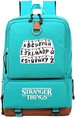 Stranger Things Book School Backpack, Student Trendy Standing Bag, Travel Bag for Adolescents, Graymarl.. DIAYTAR NIGERIA: Where every shopping need is met with affordable prices and timely delivery.